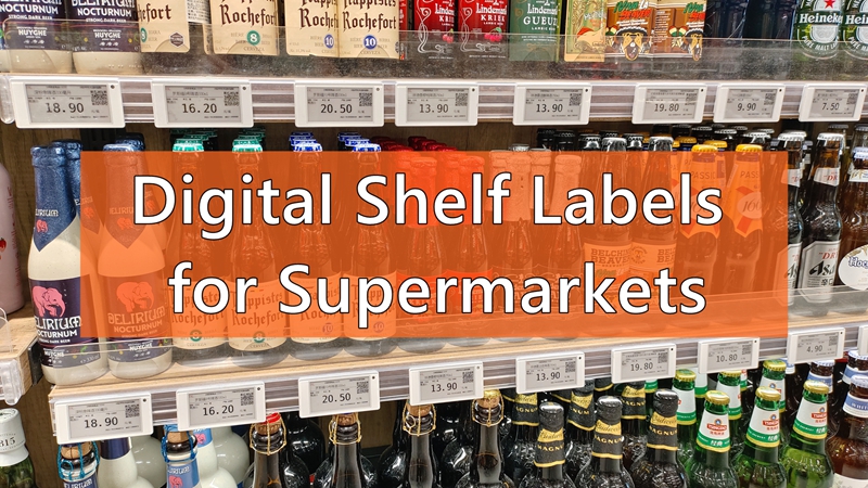 Effirox 2.9" Electronic Shelf Labels in Action – Supermarket Digital Pricing Demo