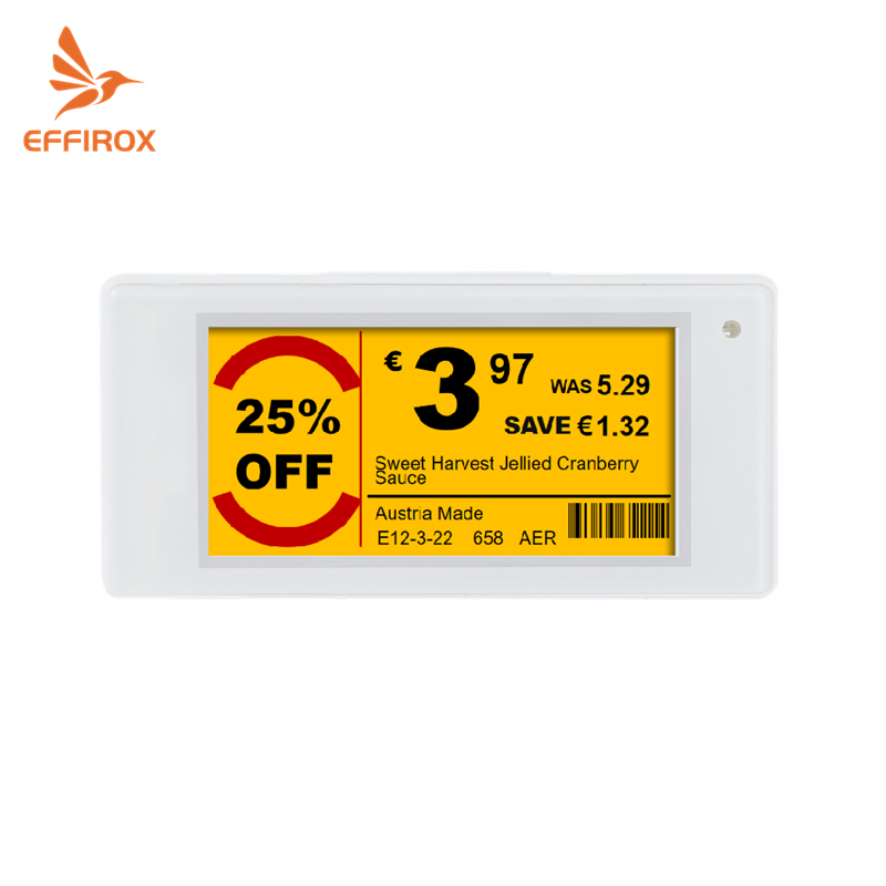 2.13 inch 4 Color Electronic Price Tag