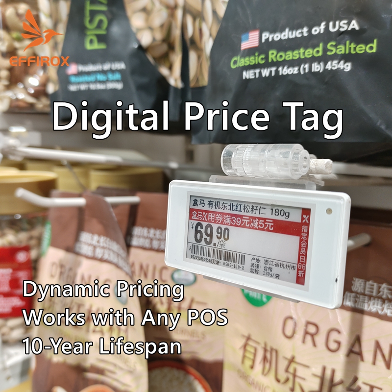 2.9 inch 4 Color Digital Price Label