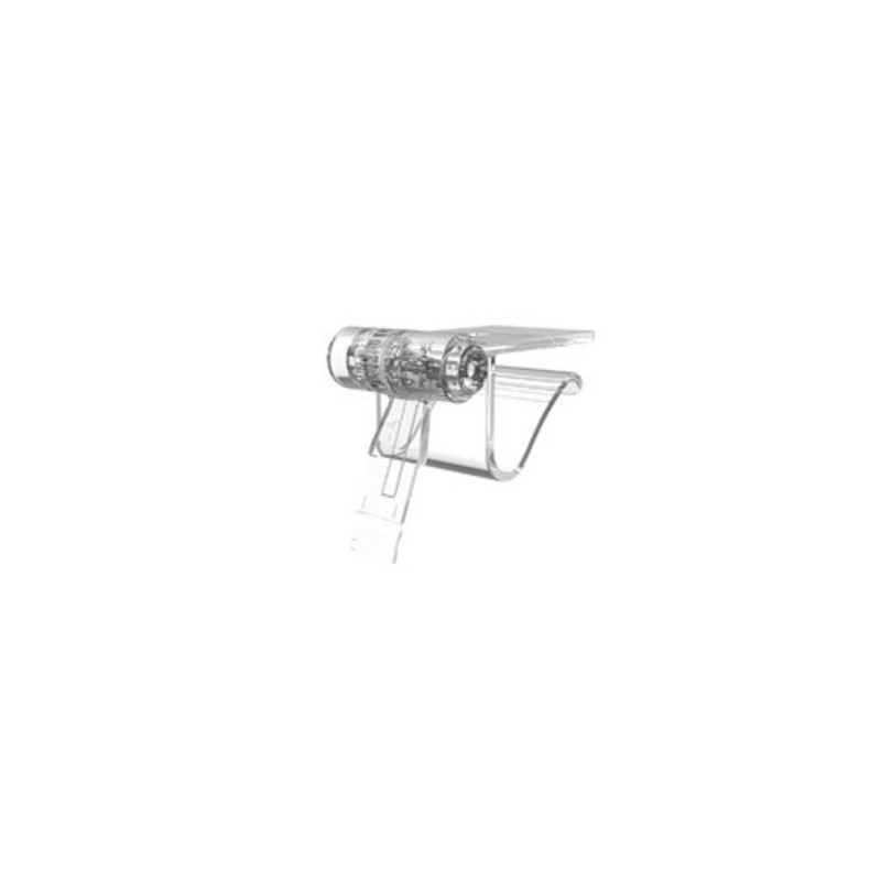 Horizontal clip for flat surface